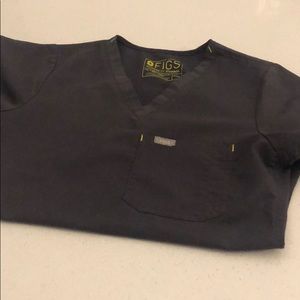 Figs charcoal scrub set